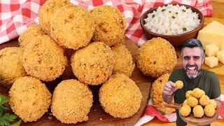 NÃO FAÇA BOLINHO DE ARROZ ANTES DE VER ESSA RECEITA - SEQUINHO E FOFINHO - Receitas de Pai