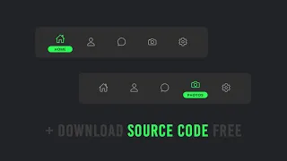 Tab Navigation Menu using CSS Javascript Download Source Code