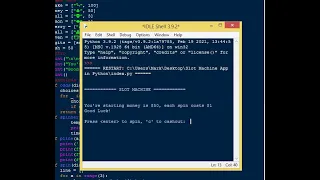 Slot Machine App in Python