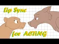 LIP SYNC for ACTING Animation Tutorial