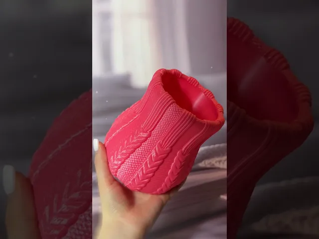 Cozy Knit Christmas Vase for Festive Decor video thumbnail