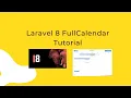 Laravel 8 FullCalendar Tutorial