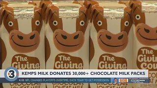 Kemps donating 325K milk packs to Wisconsin food pantries kid backpack programs