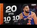 KAT s FIRST CAREER Playoff Triple-Double April 25 2026