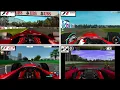 F1 02 vs F1 06 vs F1 09 vs F1 11 Direct Comparison on Melbourne Circuit