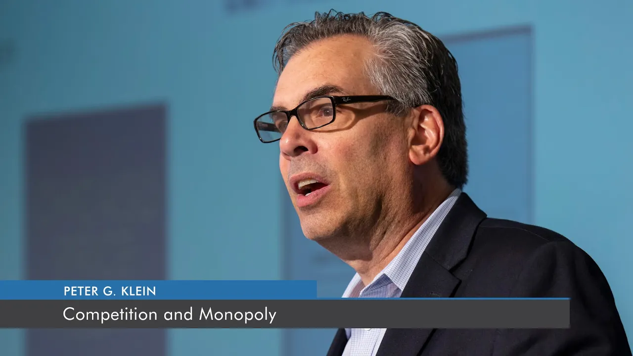 Competition and Monopoly | Peter G. Klein