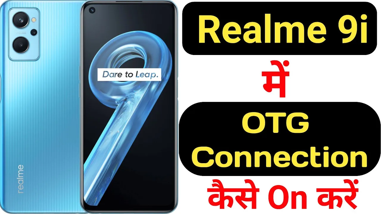 How to enable OTG Connection in Realme 9i || Realme 9i me OTG Connection kaise on kare ||