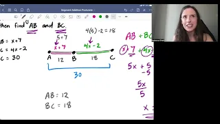 Segment Addition Postulate