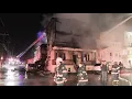 Man hospitalized after jumping from burning apartment building in Hazleton