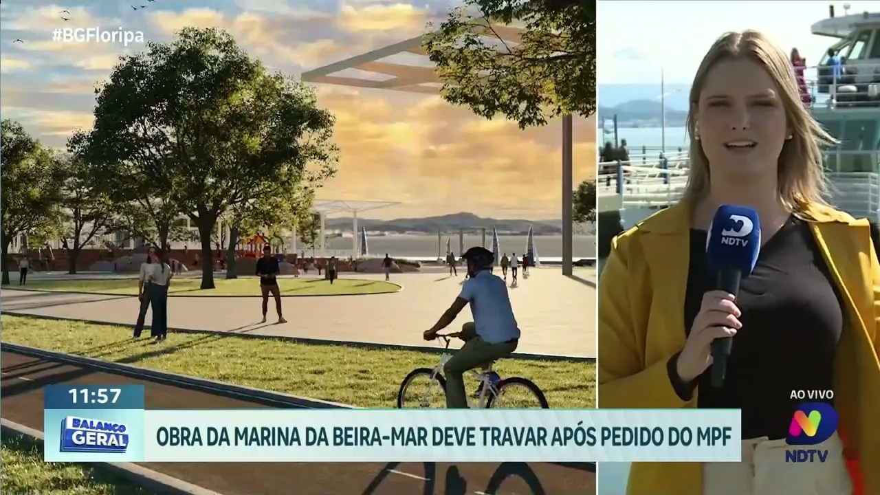 Pedido do MPF pode suspender início das obras da Marina na Beira-Mar Norte