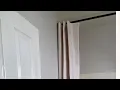 We Made the Bathroom Look Taller by Using the Extra Long Linen Boho Shower Curtains