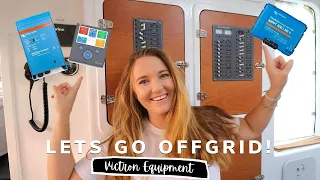 OFF GRID SYSTEM for our TINY HOME! | YACHT REBUILD WEEK 80