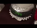 JENSEN Alarm Clock W Radio CD Player