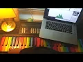 Early Demo v2 Processing Minim FFT for Synesthetic Pitch Detection