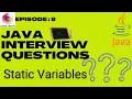 Java Interview Questions And Answers Static Variable Java Count The Number Of Objects