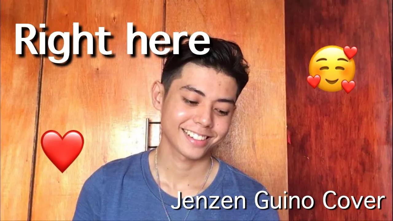 I’m right here with you ❤️ Jenzen Guino Cover