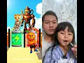 Download Lagu Queen run build challenge met udin din dun #shorts #rifni #animatie