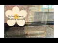 NIUBEE Gold Frame Acrylic Sign Holders Review Demo