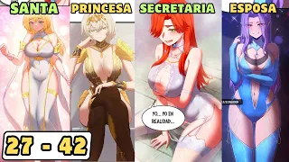 27 - 42🔥HEROE CODICIOSO ENAMORA A LAS MAS PODEROSAS DEL CONTINENTE // MANHWA🔥
