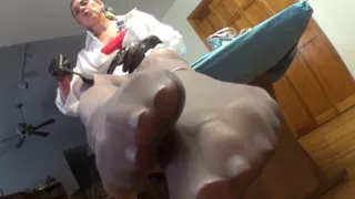 pantyhose feet silver sweet sting
