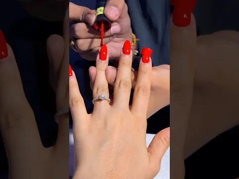 Red Nails💅✨ #rednails #nails #nailsalon