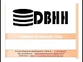 Database Homework Help