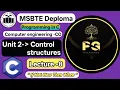Do While Loop in C Explained Do While Loop Programs in C MSBTE Unit 2 Lecture 8