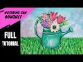 105 - Watering Can Bouquet