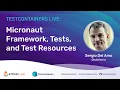 Micronaut Framework Tests and Test Resources with Sergio Del Amo