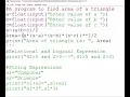 Data Handling Part 6 Computer Science Class XI CBSE