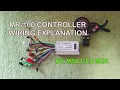 MR-100 CONTROLLER WIRING DIAGRAM MOBER S10 ELECTRIC SCOOTER TAGALOG EKSPH MR-100