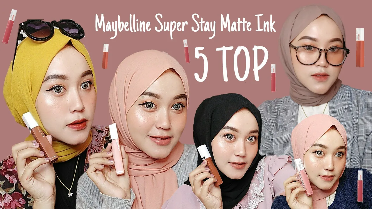 MAYBELLINE THE POWDER MATTES (37 SHADES CREAMY+POWDER MATTES) di Kulit Indonesia. 