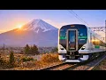 Lagu Nieuwjaars zonsopgangstrein in Japan naar de berg Fuji 🗻 | Tokio–Kawaguchiko