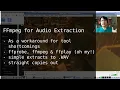 Extracting Tracks with FFmpeg