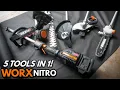 Must Have Tools To Clean Up Your Lawn Like A Pro WORX Nitro 5 In 1 Power Share Multi Tool Review