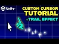 Custom Mouse Cursor Animated Trail Effect Unity Tutorial