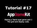 AppGameKit Tutorial - Making a version of Tetris Part 1