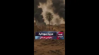 بابنوسة تتحول إلى مدينة أشباح بعد نزوح جميع سكانها بعد أشهر من المعارك الطاحنة 