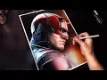 Colored pencils - DAREDEVIL Timelapse