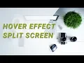 Image Hover with Split Screen Effect CSS Image Hover Effect