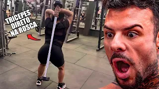 BODYBUILDER REAGE AOS PIORES VÍDEOS DE ACADEMIA DO INSTAGRAM #52