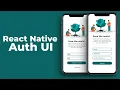Login and Registration form using React Native 2020