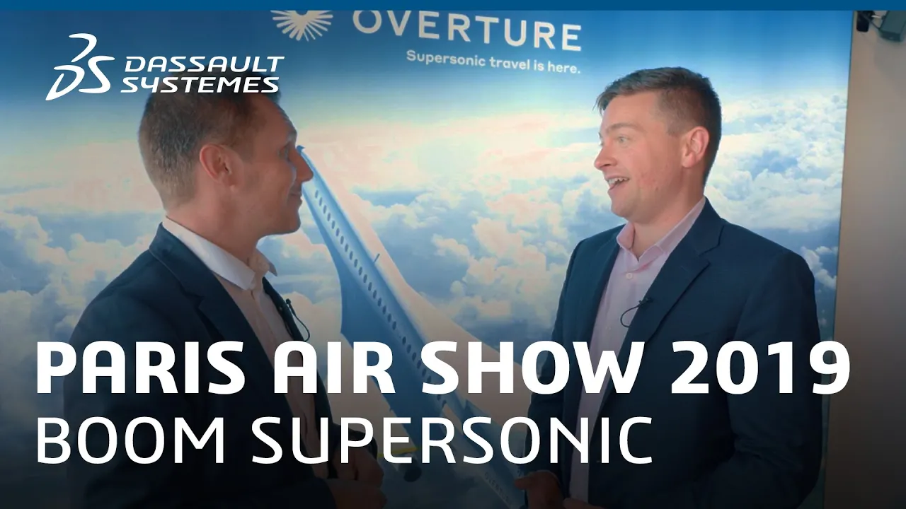 Paris Air Show 2019: The Return of Supersonic Passenger Aircraft - Dassault Systèmes