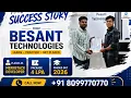 Full Stack Developer Course Chennai Real Success Story Besant Technologies