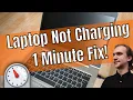 How to Fix Laptop Not Charging Battery Via USB-C Super Fast Version
