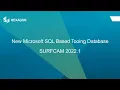 New Database in SURFCAM 2022 1