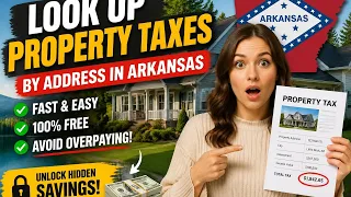How to look up property taxes by address in Arkansas