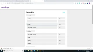 Routine Management System In Javascript With Source Code Source Code Projects