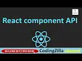 React component API React Components in Hindi tutorial in Hindi