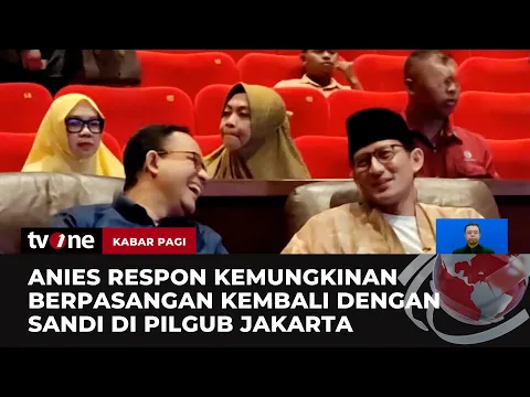 Pertemuan Anies & Sandiaga Uno di Acara Alumni HMI jadi Sorotan